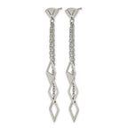 Stainless Steel Polished Drop Dangle Earrings for Women