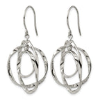 Stainless Steel Polished Drop Dangle Earrings for Women