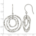 Stainless Steel Polished Drop Dangle Earrings for Women