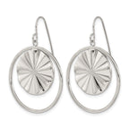 Stainless Steel Polished Drop Dangle Earrings for Women