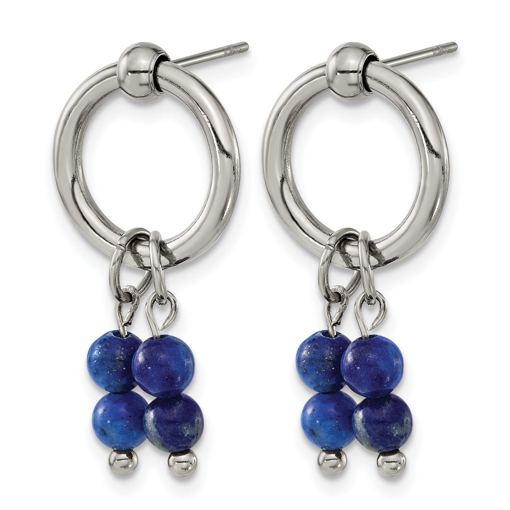 Stainless Steel Polished Drop Dangle Earrings for Women