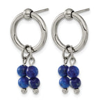 Stainless Steel Polished Drop Dangle Earrings for Women