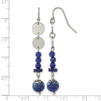 Stainless Steel Polished Drop Dangle Earrings for Women