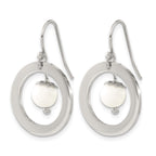 Stainless Steel Polished Drop Dangle Earrings for Women