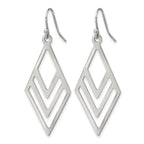 Stainless Steel Polished Drop Dangle Earrings for Women