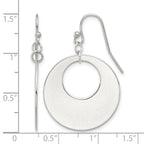 Stainless Steel Polished Drop Dangle Earrings for Women