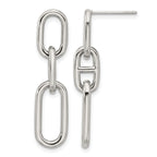 Stainless Steel Polished Drop Dangle Earrings for Women