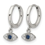 Stainless Steel Polished Hinged Hoop Earrings for Women