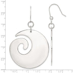 Stainless Steel Polished Drop Dangle Earrings for Women
