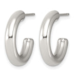 Stainless Steel C-Hoop Earrings for Women