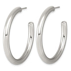 Stainless Steel C-Hoop Earrings for Women