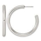 Stainless Steel C-Hoop Earrings for Women