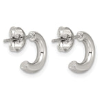 Stainless Steel C-Hoop Earrings for Women
