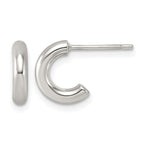 Stainless Steel C-Hoop Earrings for Women