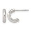 Stainless Steel C-Hoop Earrings for Women