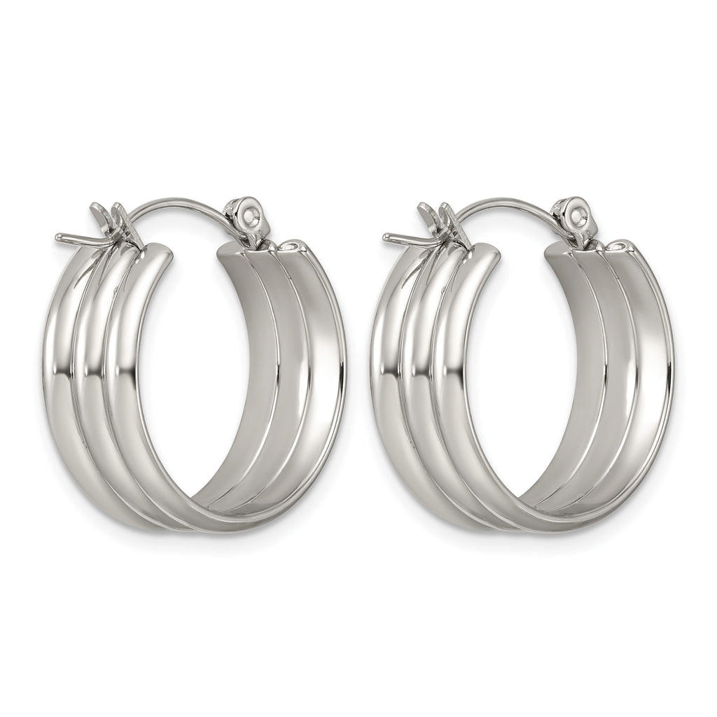 Stainless Steel Hoop Earrings for Women
