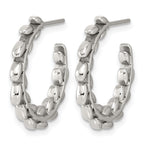 Stainless Steel C-Hoop Earrings for Women