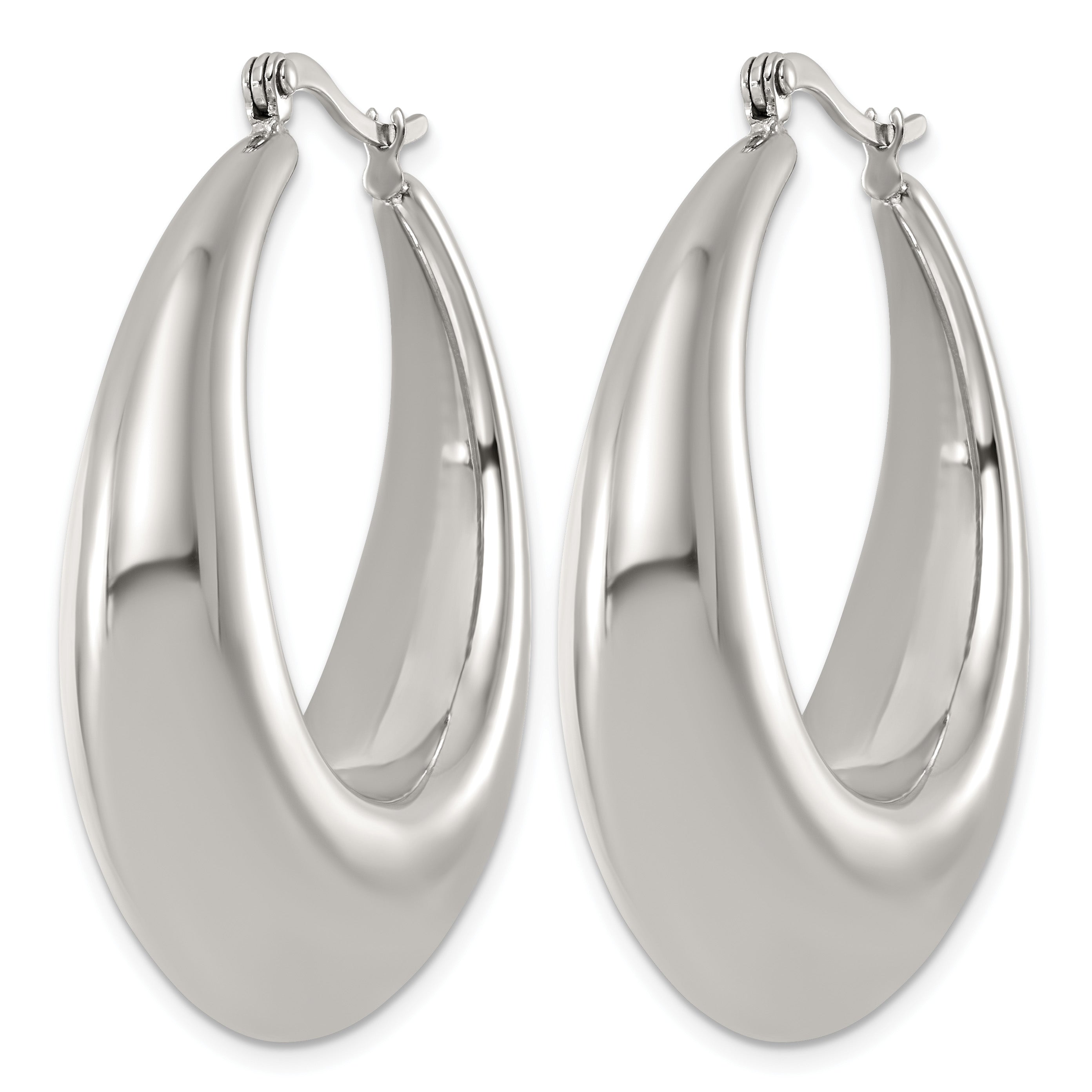 Stainless Steel Hoop Earrings for Women