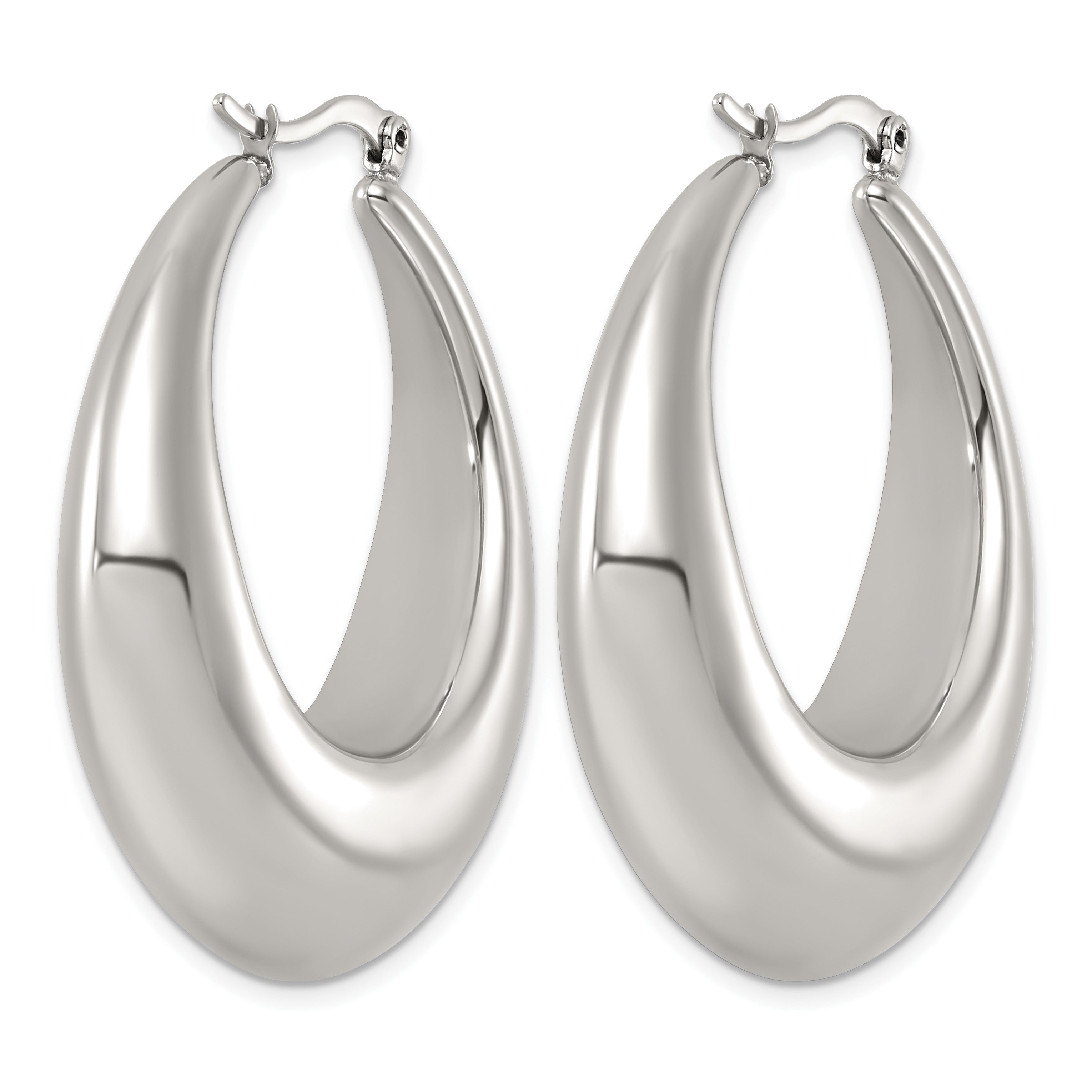 Stainless Steel Hoop Earrings for Women