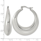 Stainless Steel Hoop Earrings for Women
