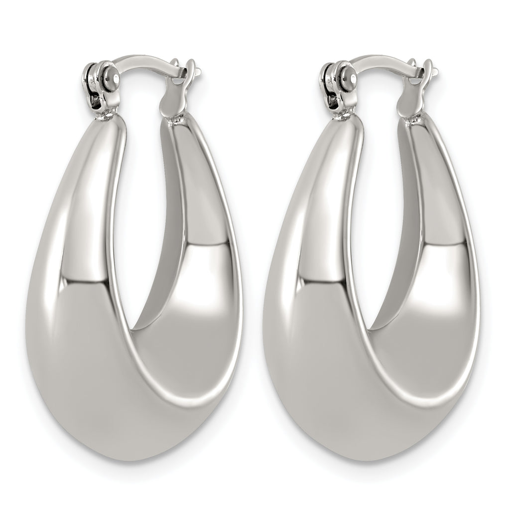 Stainless Steel Hoop Earrings for Women