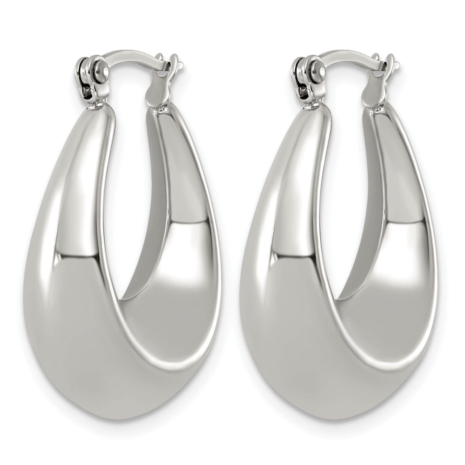 Stainless Steel Hoop Earrings for Women
