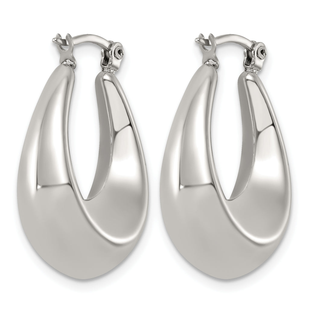Stainless Steel Hoop Earrings for Women