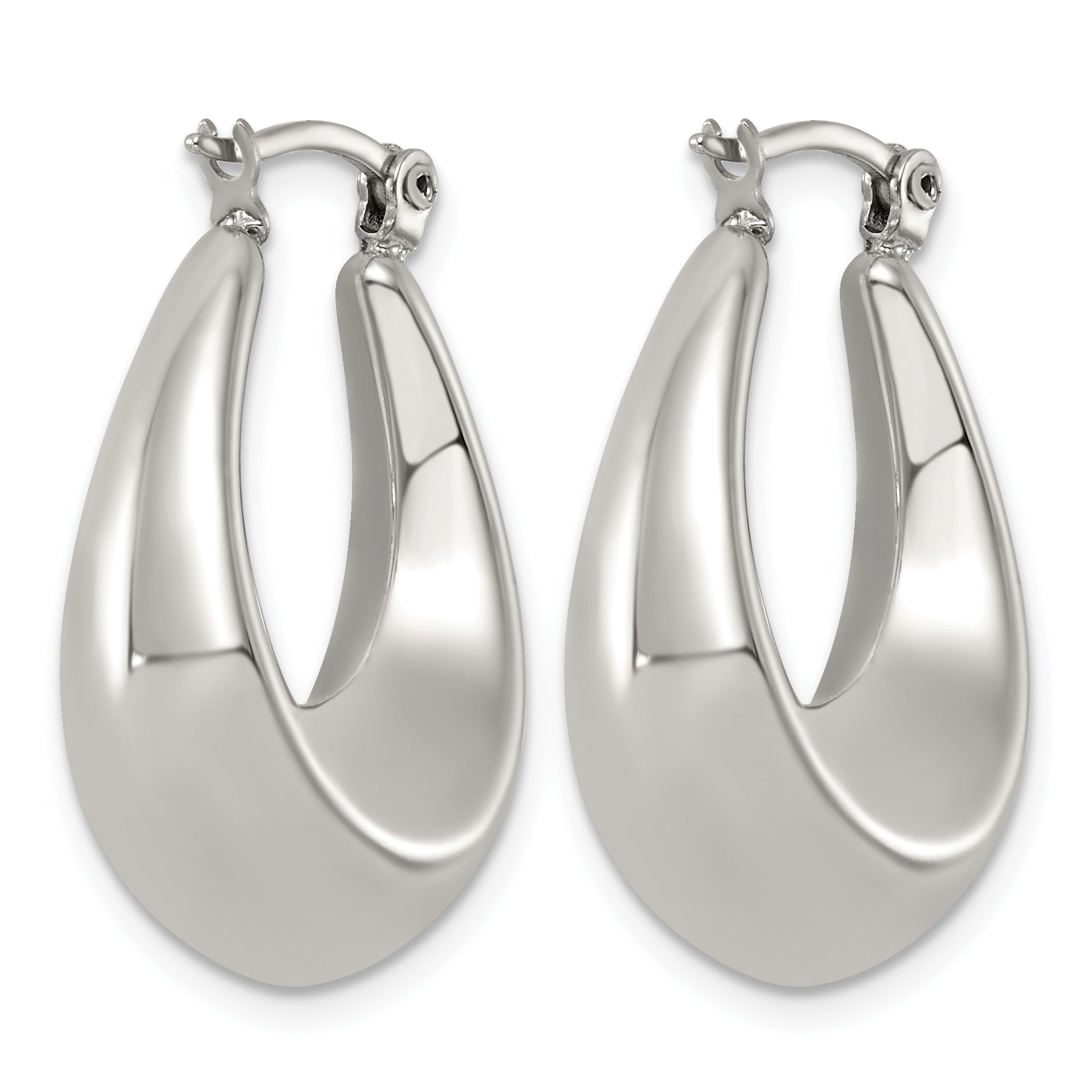 Stainless Steel Hoop Earrings for Women
