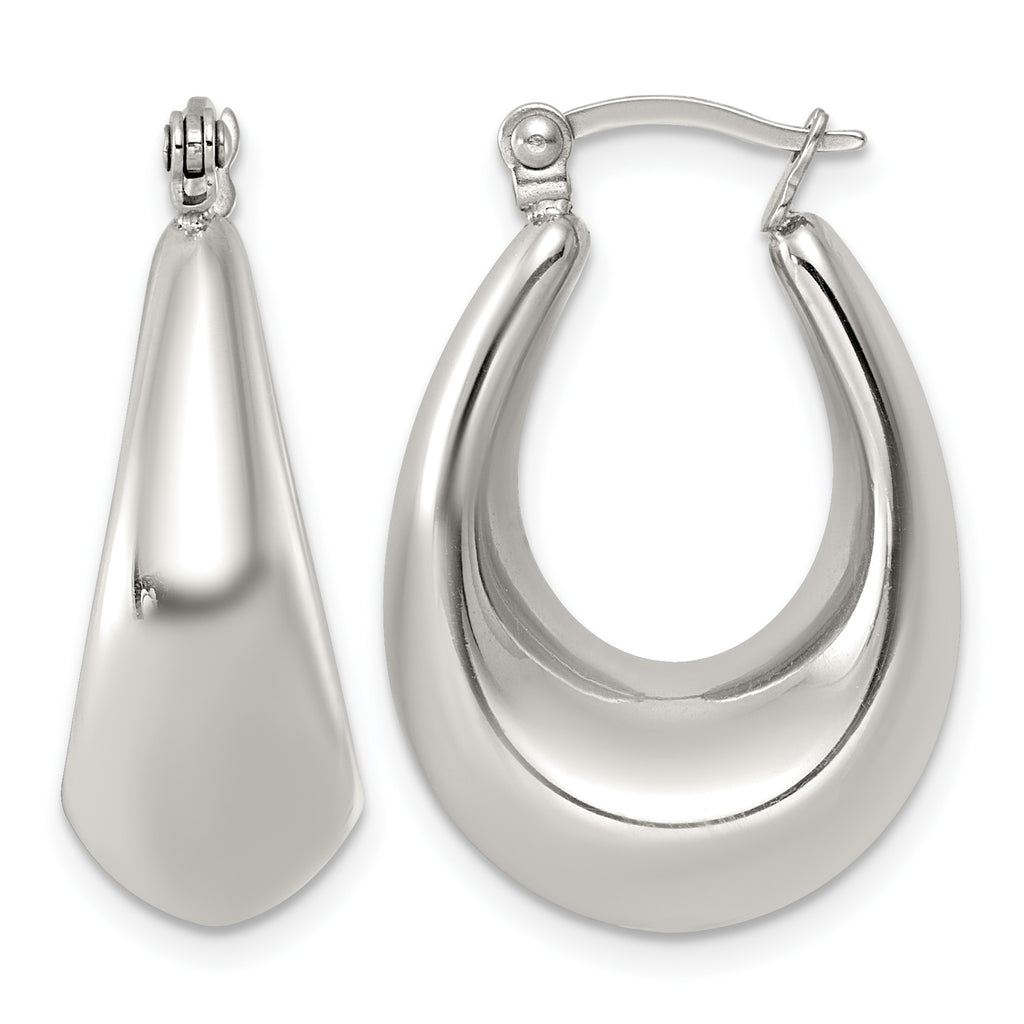 Stainless Steel Hoop Earrings for Women