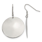 Stainless Steel Polished Drop Dangle Earrings for Women
