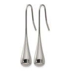 Stainless Steel Polished Drop Dangle Earrings for Women