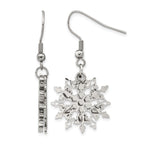 Stainless Steel Polished Drop Dangle Earrings for Women