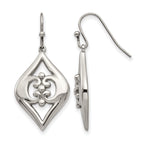 Stainless Steel Polished Drop Dangle Earrings for Women