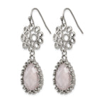 Stainless Steel Polished Drop Dangle Earrings for Women