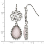 Stainless Steel Polished Drop Dangle Earrings for Women