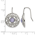 Stainless Steel Polished Drop Dangle Earrings for Women