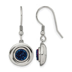 Stainless Steel Polished Drop Dangle Earrings for Women