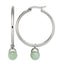 Stainless Steel Polished Hoop Earrings for Women