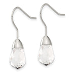 Stainless Steel Polished Drop Dangle Earrings for Women