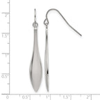 Stainless Steel Polished Drop Dangle Earrings for Women