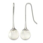 Stainless Steel Polished Drop Dangle Earrings for Women