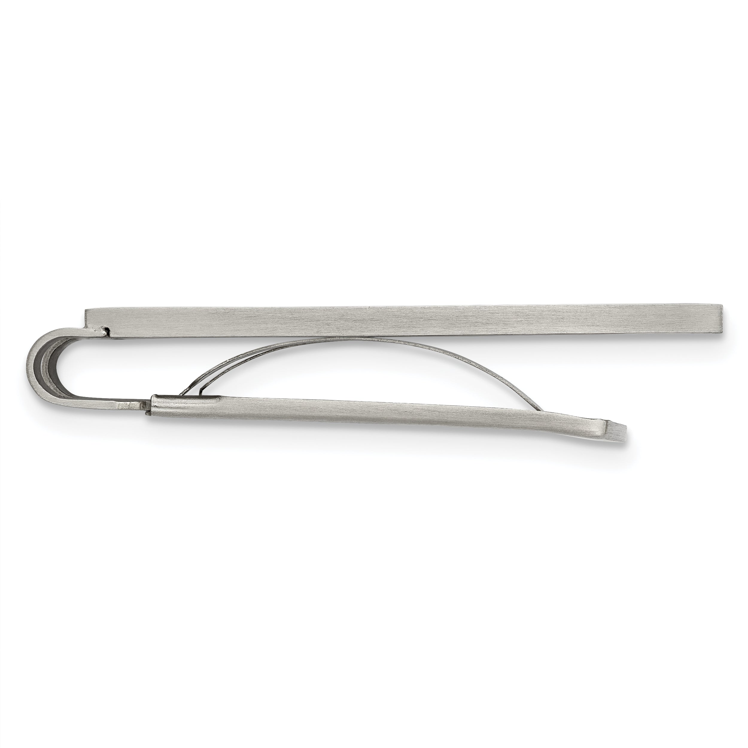 Chisel Stainless Steel Brushed Money Clip