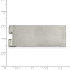 Chisel Stainless Steel Brushed Money Clip