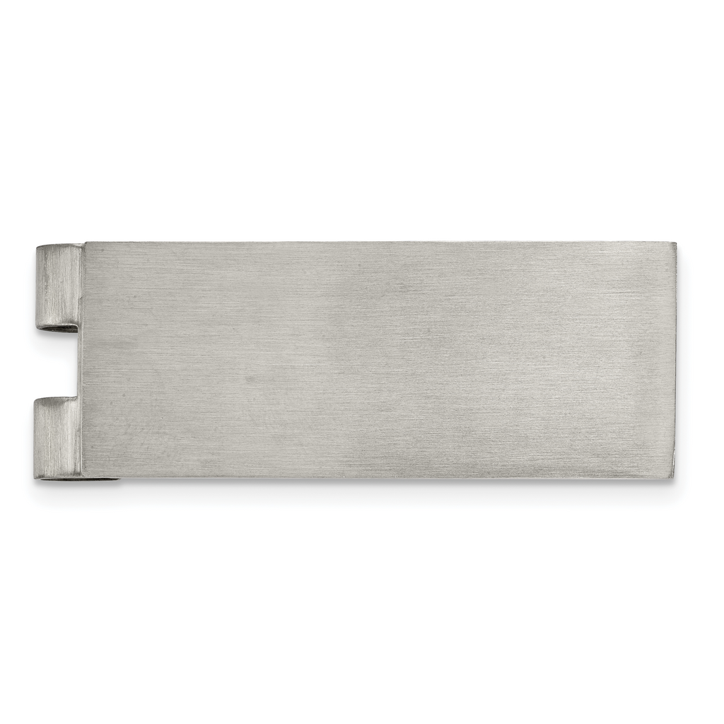 Chisel Stainless Steel Brushed Money Clip