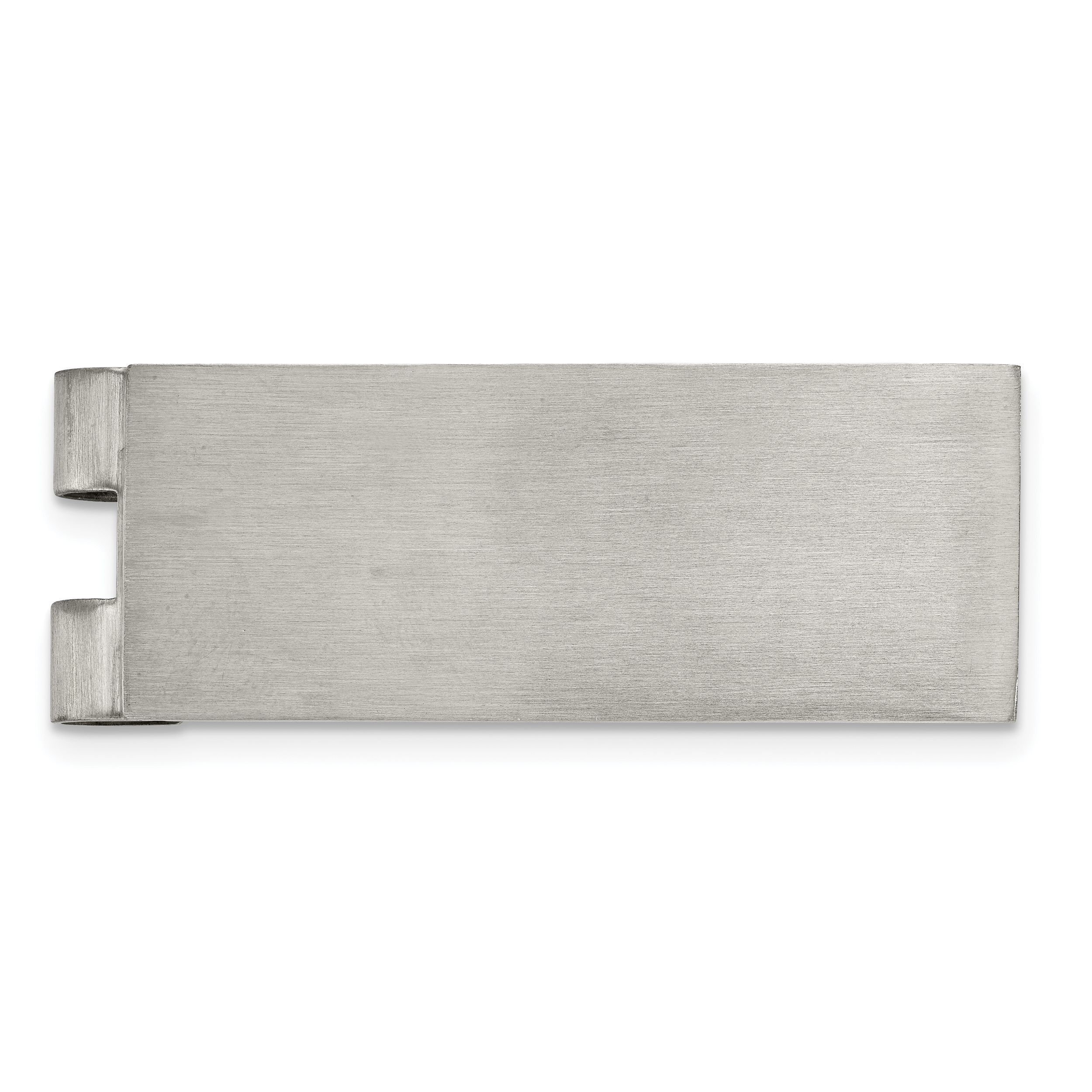 Chisel Stainless Steel Brushed Money Clip