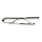 Chisel Stainless Steel Polished with Black Carbon Fiber Inlay Money Clip