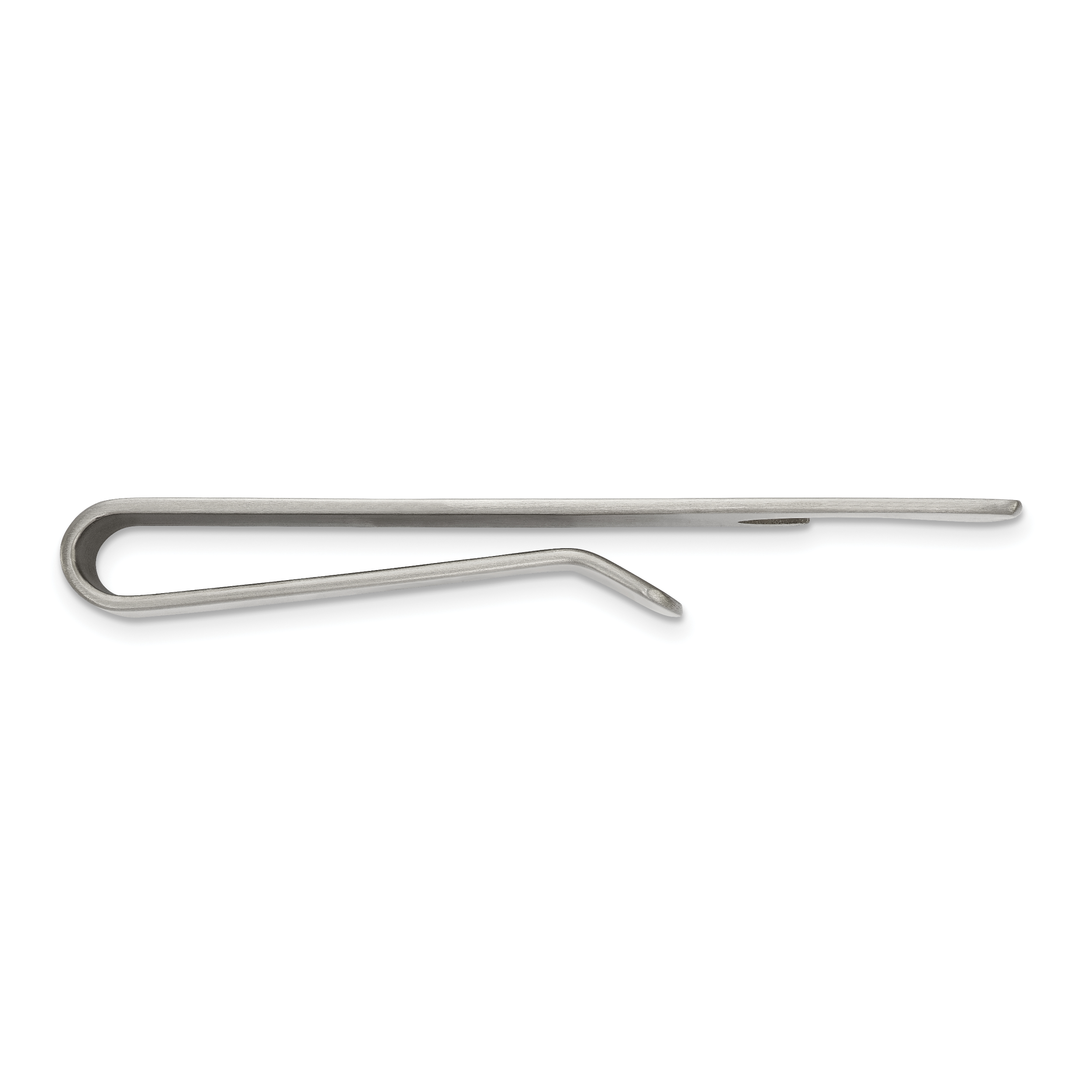 Brushed Bottle Opener Money Clip in Stainless Steel Secondary image