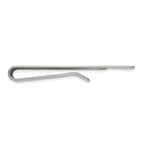 Chisel Stainless Steel Brushed Bottle Opener Money Clip