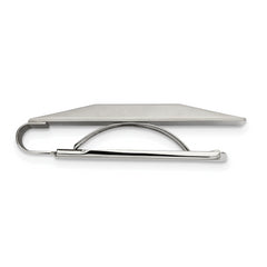 Chisel Stainless Steel Brushed and Polished Money Clip