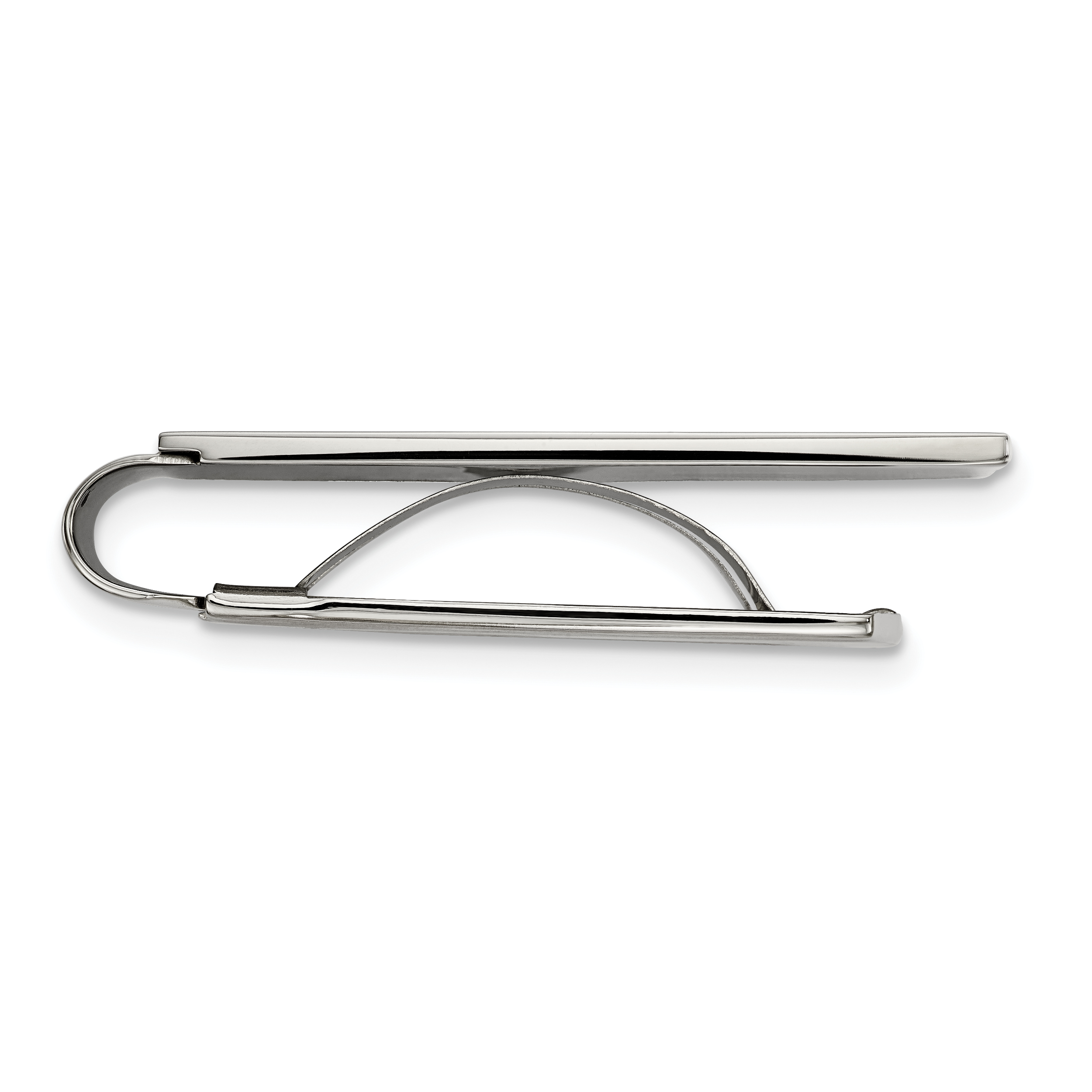 Chisel Stainless Steel Polished Money Clip Secondary image